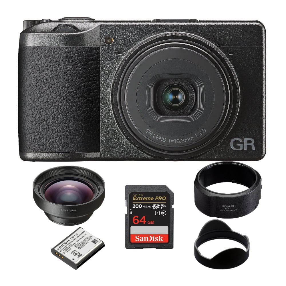 Ricoh GR III Compact Digital Camera for Pro Point Shot