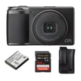 thumbnail image 1 of Ricoh GR III Premium Compact Digital Camera with Battery, Soft Case and Card, 1 of 13