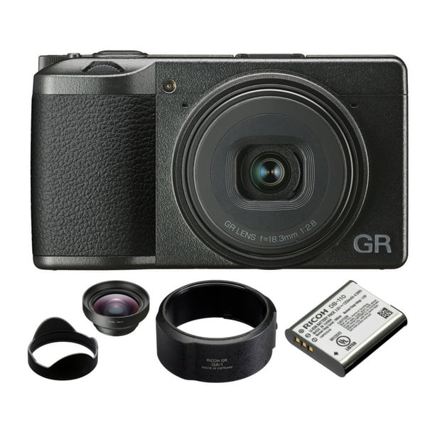 Ricoh GR III Compact Digital Camera with Premium Image Quality