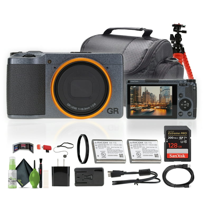 Ricoh GR III Street Edition Compact Portable Digital Camera + 64GB