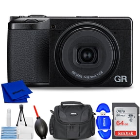Ricoh GR IV Digital Camera 01553 - 7PC Accessory Bundle