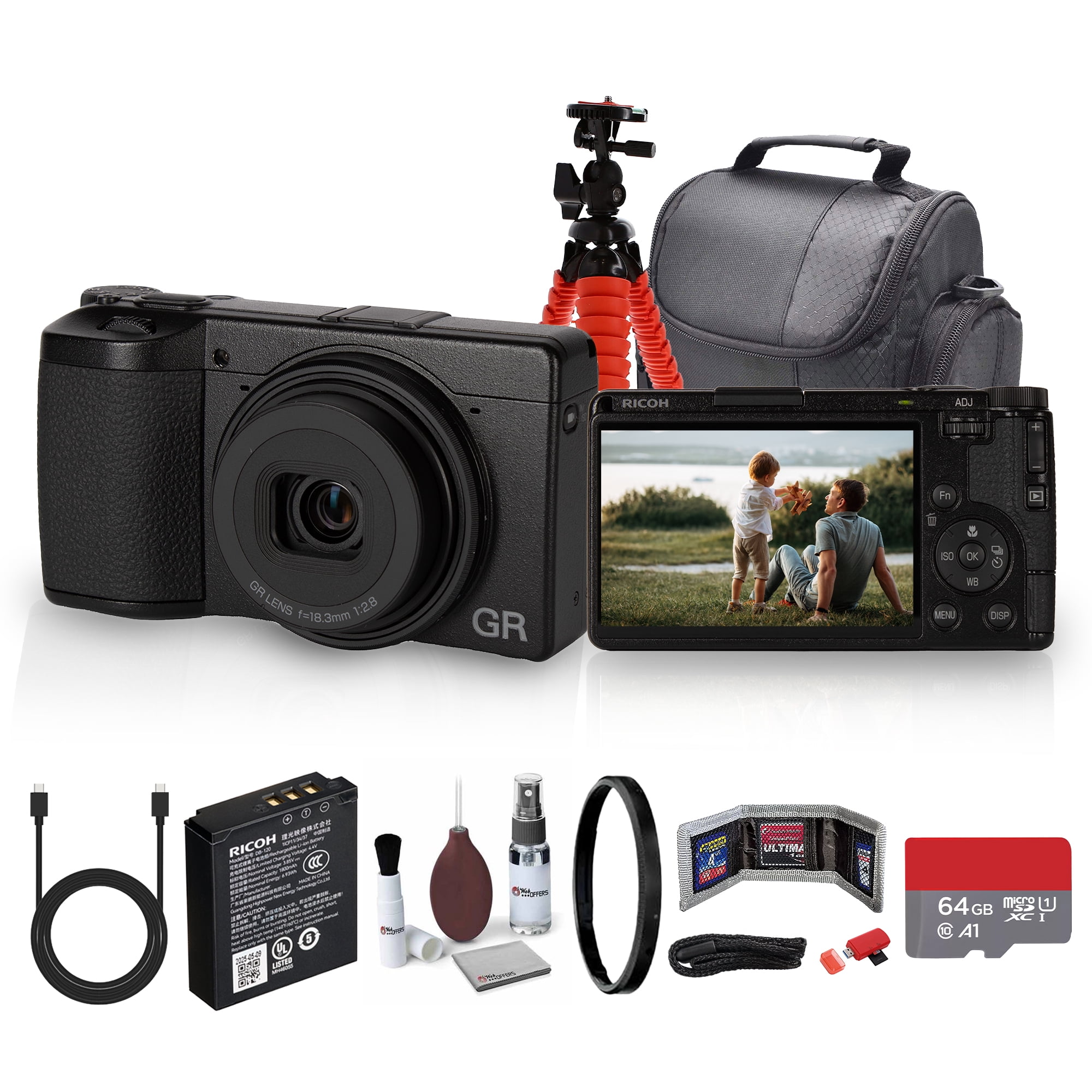 Ricoh GR IV Kit | Camera tripods for photography suppliers