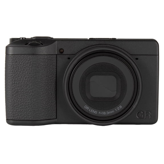Ricoh GR IV Monochrome Digital Compact Camera | 25.7MP APS-C Sensor, 28mm f/2.8 Lens, ISO 409600, Built-in Red Filter, In-Body SR