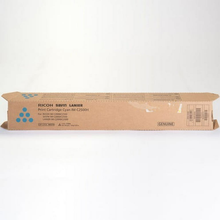 Ricoh Original Laser Toner Cartridge - Cyan - 1 Each - 10500 Pages Ricoh Original Laser Toner Cartridge - Cyan - 1 Each - 10500 Pages