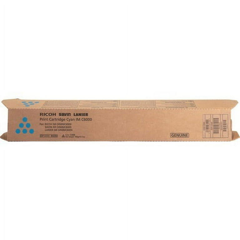 Ricoh Original Laser Toner Cartridge - Cyan - 1 Each - 22500 Pages Ricoh Original Laser Toner Cartridge - Cyan - 1 Each - 22500 Pages