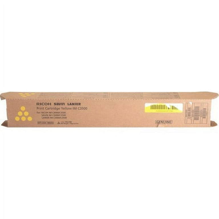 Ricoh Original Laser Toner Cartridge - Yellow - 1 Each - 19000 Pages Ricoh Original Laser Toner Cartridge - Yellow - 1 Each - 19000 Pages