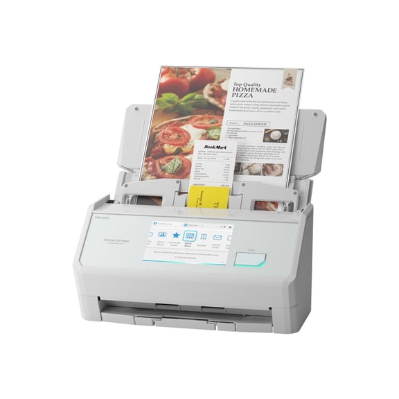 Ricoh ScanSnap iX2500 - Standard - document scanner - Dual CIS - Duplex - - 600 dpi x 600 dpi - up to 45 ppm (mono) / up to 45 ppm (color) - ADF (100 sheets) - USB 3.2 Gen 1x1, Wi-Fi(ax) - TAA Compliant