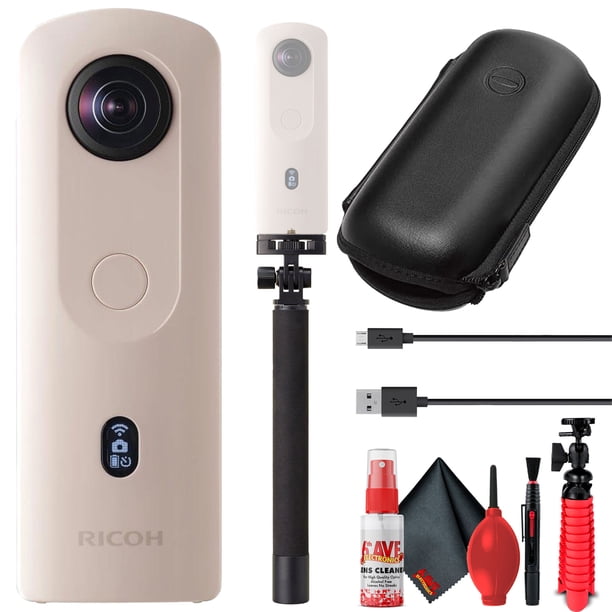 Ricoh Theta SC2 4K 360 Spherical Camera (Beige) + Selfie Ricoh Theta SC2 4K 360 Spherical Camera (Beige) + Selfie