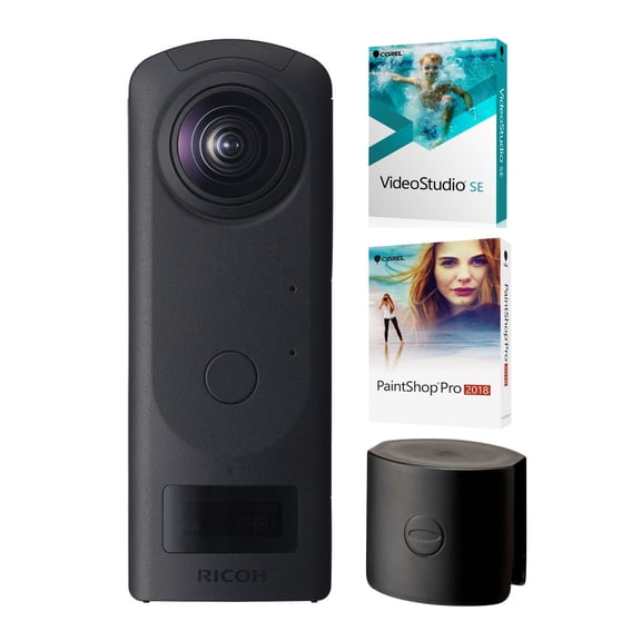 Ricoh Theta Z1 360 Camera with 51 GB Internal Storage,360 Camera, TL-2 Lens Cap, 6350 Images
