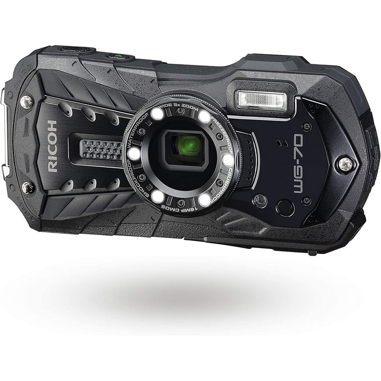Ricoh WG-70 16MP Waterproof Digital Camera for Photography Shoot
