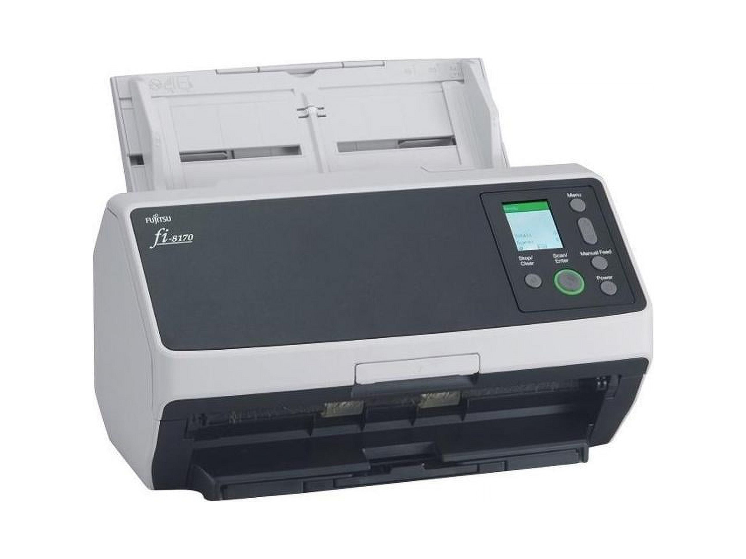 Fujitsu fi8170 Large Format ADF/Manual Feed Scanner 600dpi Optical
