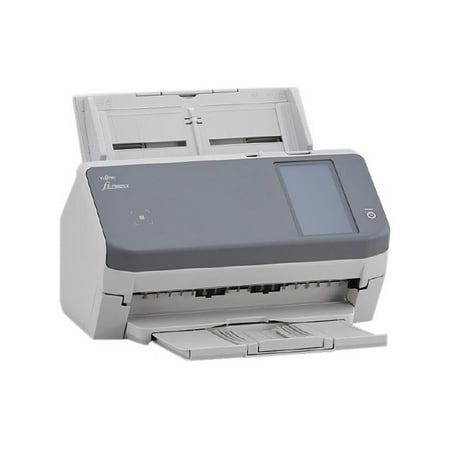 Fujitsu - Fi 7300NX Wireless Document Duplex Scanner with Touchscreen - Gray/White