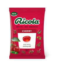 Ricola Cherry Throat Drops | Delicious Throat Refreshment & Oral Anesthetic, 19 Count