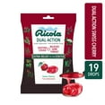 Ricola Dual Action Cough Suppressant Oral Anesthetic Drops, Swiss