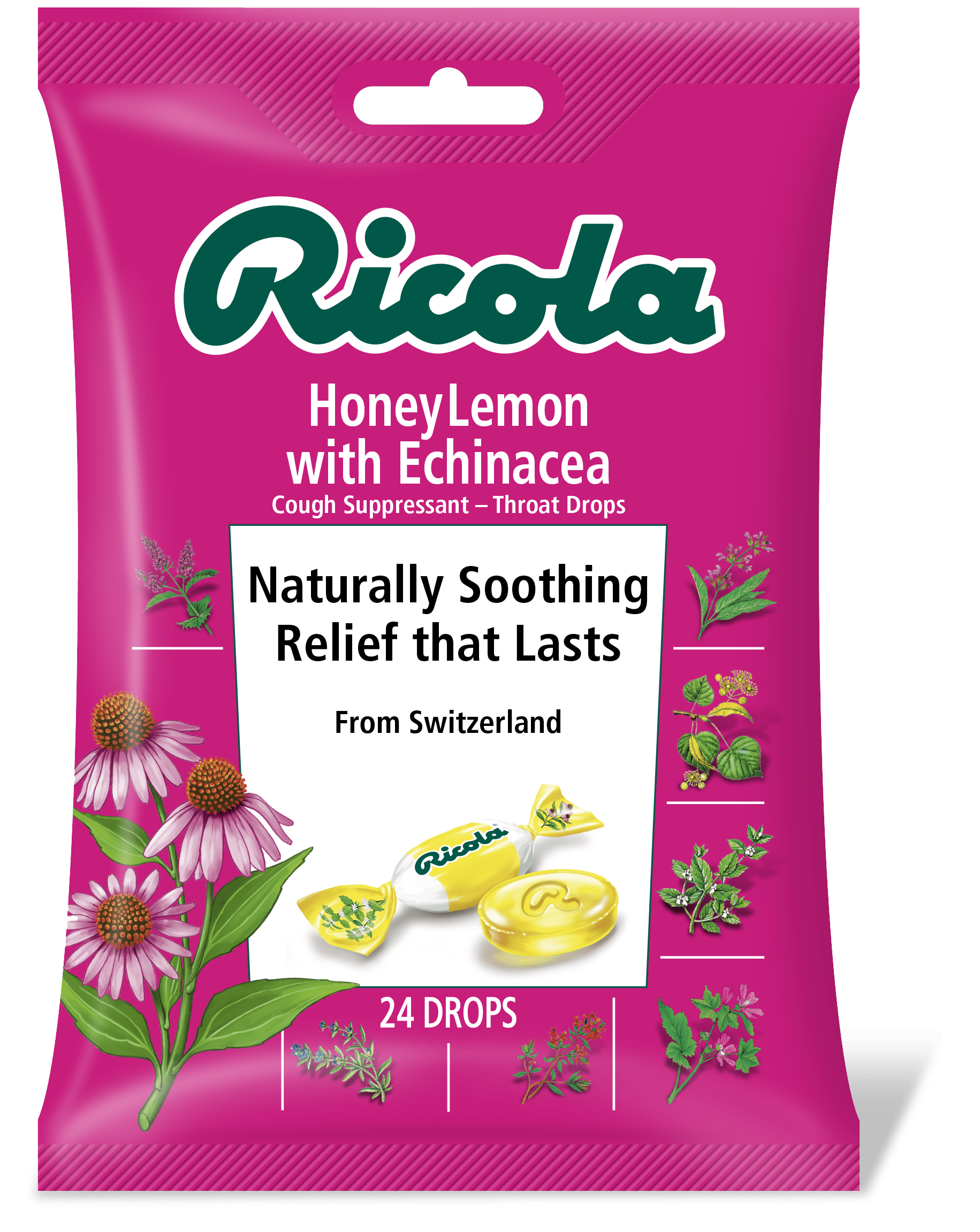 Ech. Honey-Lemon Bags 24 Ct.