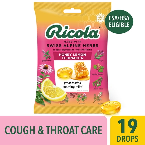 Purple Ricola Ricola Cough Drops