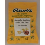 Ricola Natural Herb Drops Long Lasting sooth Relief Coughs, 21ct, 24-Pack