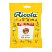 Ricola Original Herb Soothing Cough Drops, Throat Relief & Cough Suppressant, 21 Count