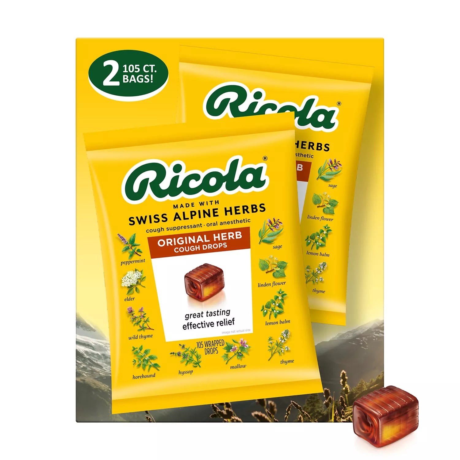 What Is Ricola Carbs In Ricola Cough Drops _ How Many Calories In A Ricola Original ...