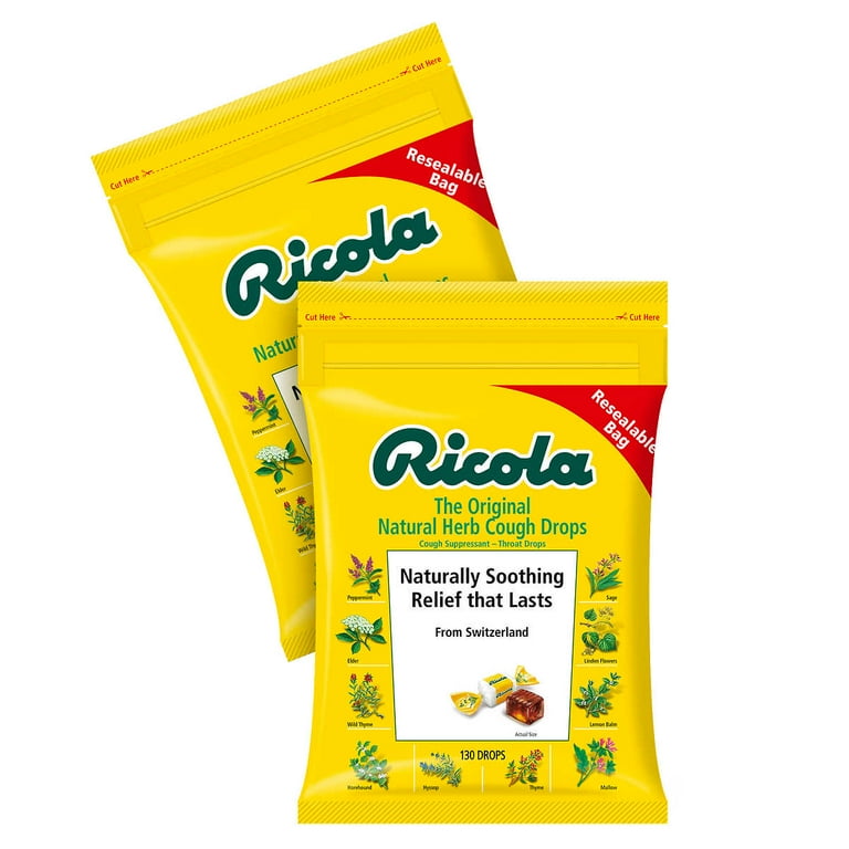 Ricola The Original Natural Herb Cough Drops - 130 Drops