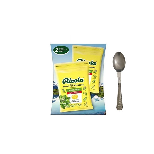 Ricola SugarFree Lemon Mint Herb Throat Drops (2 pk., 105 ct./pk