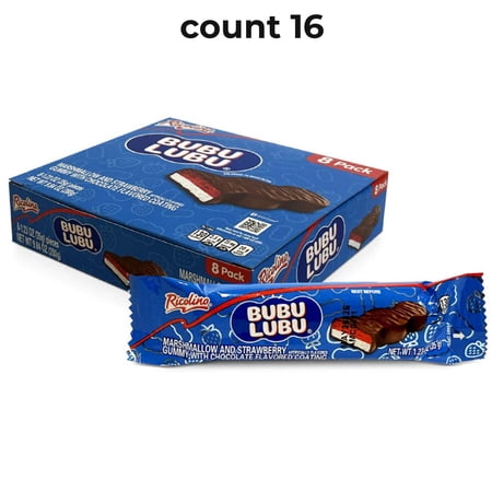 Ricolino Bubulubu Mini - Tasty Treat, 16 Count