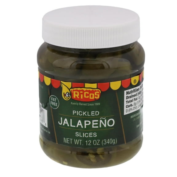 Ricos Pickled Jalapeno Slices - 12 oz (Packaging May Vary)