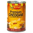 thumbnail image 1 of Ricos Premium Cheddar Aged  Ready to Serve Cheese Sauce, 15 oz Can, Shelf-Stable Liquid, 1 of 6