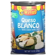 Ricos Queso Blanco White Cheese Sauce, 15 oz Can, Shelf-Stable