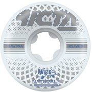 Ricta Knibbs Reflective Skateboard Wheels 99a 53mm White