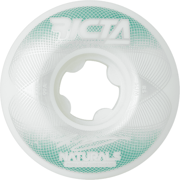 Ricta Mccoy Geo Naturals Slim Skateboard Wheels 54mm 99a Natural