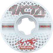 Ricta Ortiz Reflective Naturals Slim Skateboard Wheels 53mm 101a Natural