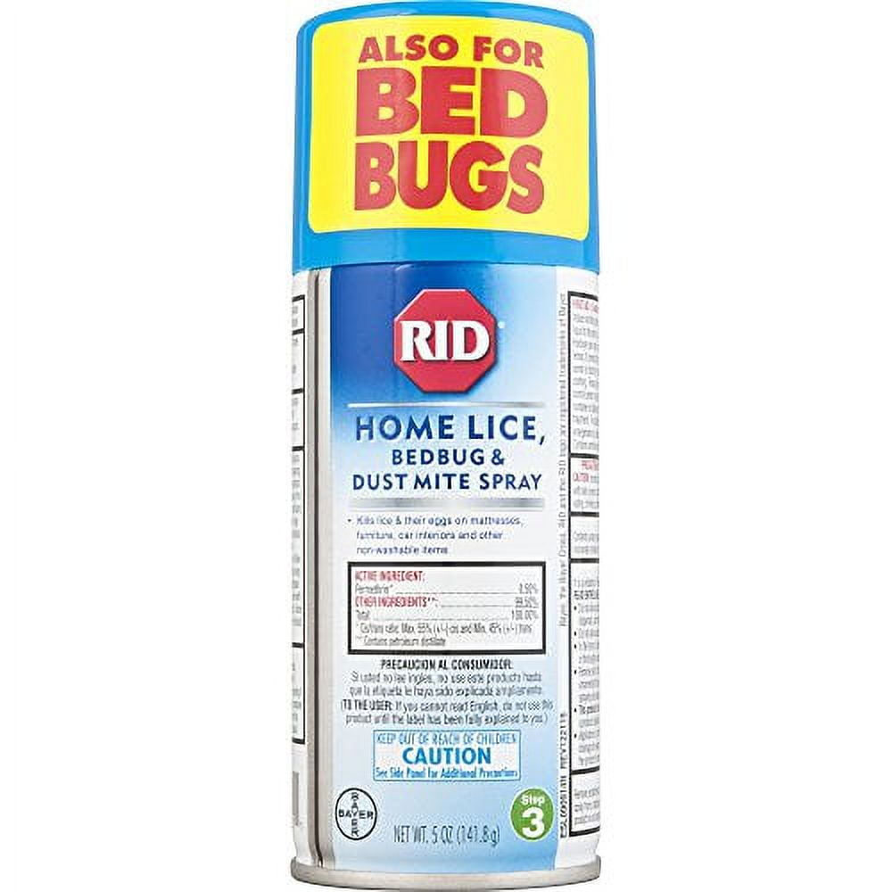 Rid Home Lice Bed Bug Dust Mite Spray Home Treatment Spray With
