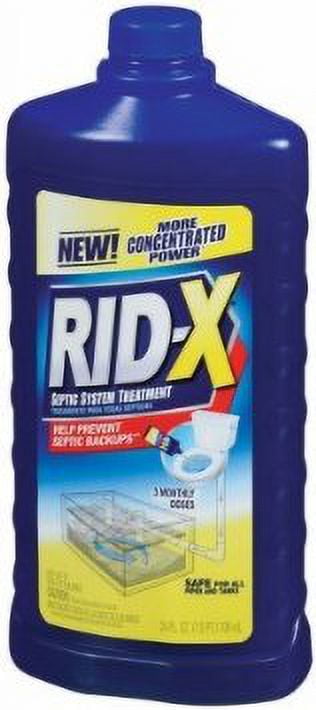 RID-X Three Month Supply of Liquid Septic Tank Treatment, 24 fl oz - Jay C  Food Stores