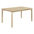 thumbnail image 1 of Rida Dining Table- White Washed Hardwood- Rectangular 59 Inch Top, 1 of 6