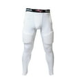 thumbnail image 1 of Riddell 5 Piece Integrated Football Tights, White, Adult Medium, 1 of 1