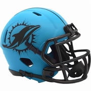 Riddell 9585500565 Miami Dolphins Helmet - Riddell Authentic Full Size Speed Flex Style Rave Alternate