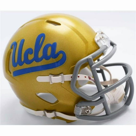 UCLA Bruins Gold Riddell NCAA Speed Mini Helmet