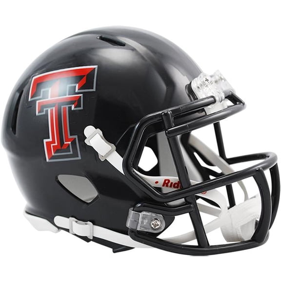 Riddell 9585590487 Texas Tech Red Raiders Replica Mini Speed Style 100 Year Helmet