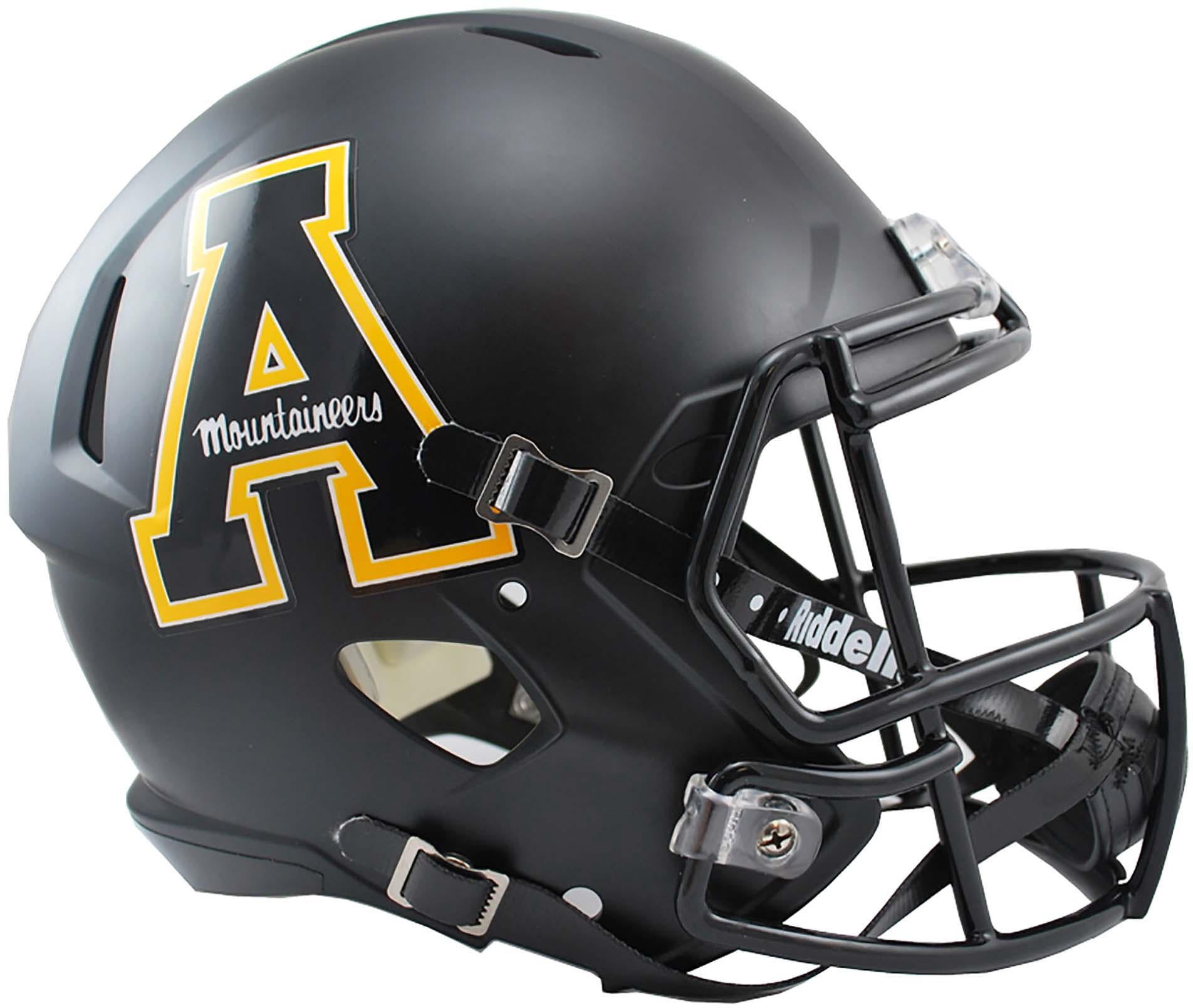 Riddell Appalachian State Mountaineers Revolution Speed Full-Size Replica Football Helmet - Fanatics Authentic Certified