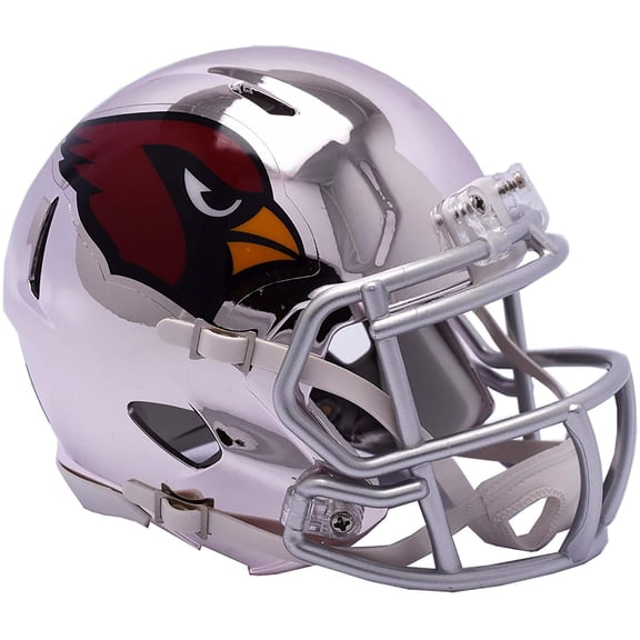 Riddell Arizona Cardinals Chrome Alternate Speed Mini Football Helmet