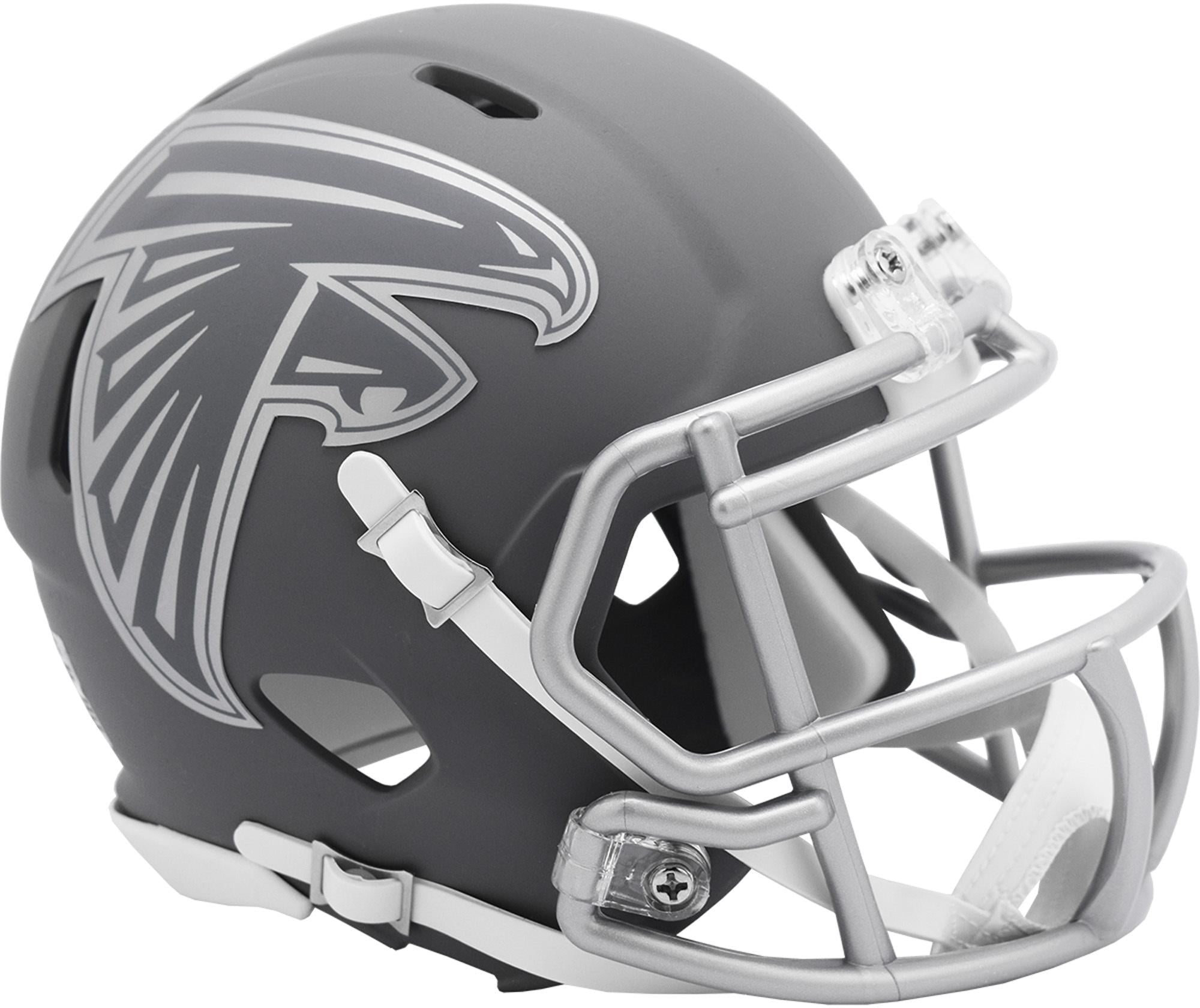 Riddell Atlanta Falcons 2024 Slate Alternate Speed Mini Helmet