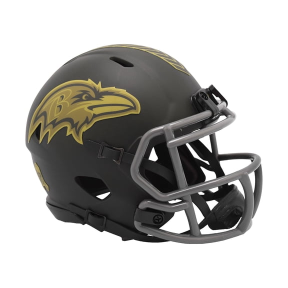 Riddell Baltimore Ravens 2025 Salute to Service Mini NFL Football Helmet