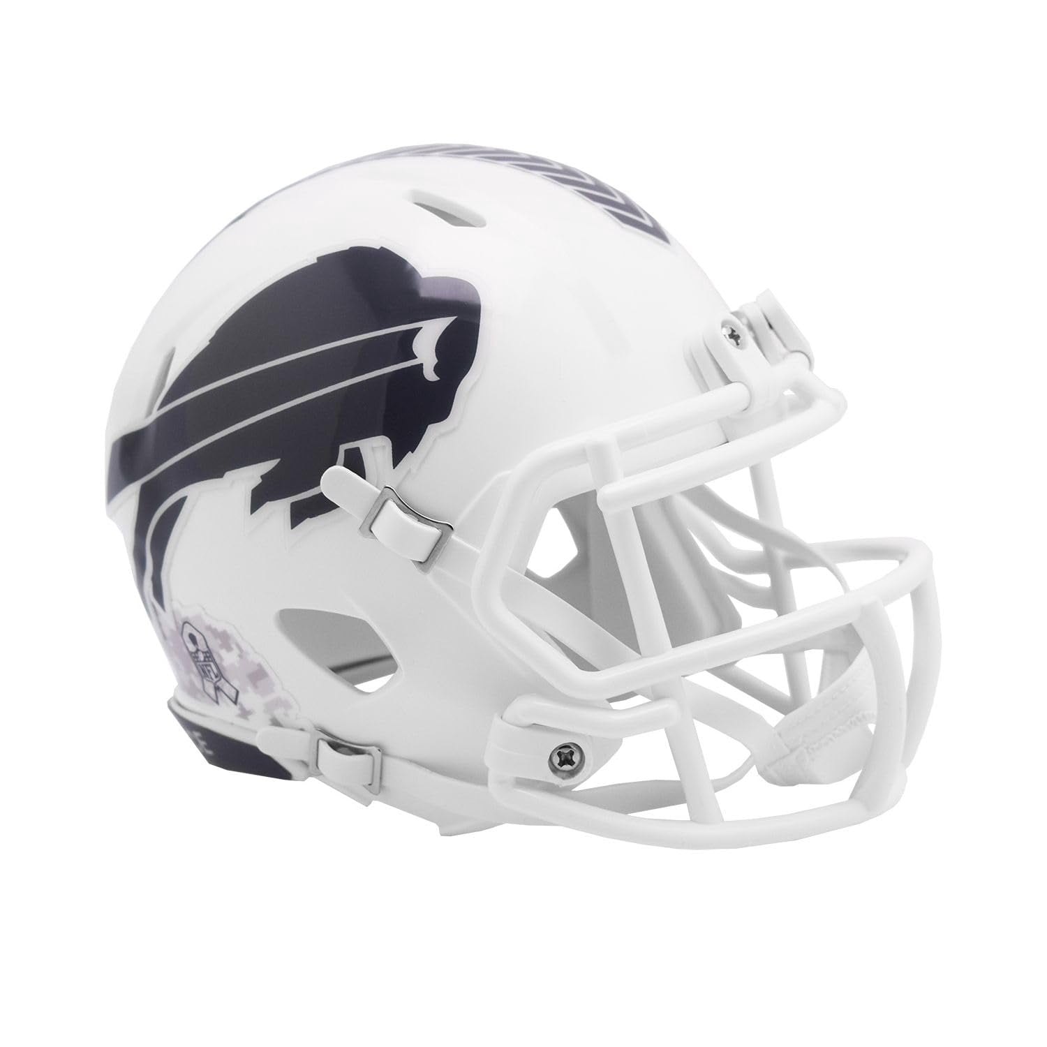 Buffalo Bills 2024 Salute to Service Riddell Speed Mini Football Helmet