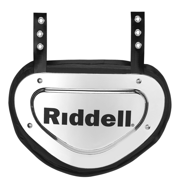 Riddell Chrome Finish Back Plate, Universal