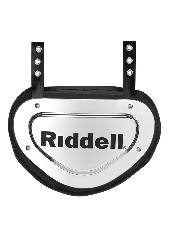Riddell Chrome Finish Back Plate, Universal