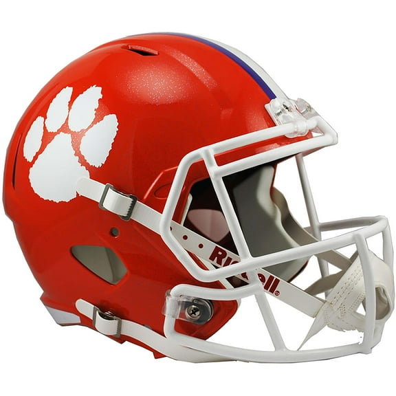 Riddell Clemson Tigers Revolution Speed Full-Size Replica Football Helmet - Fanatics Authentic Certified