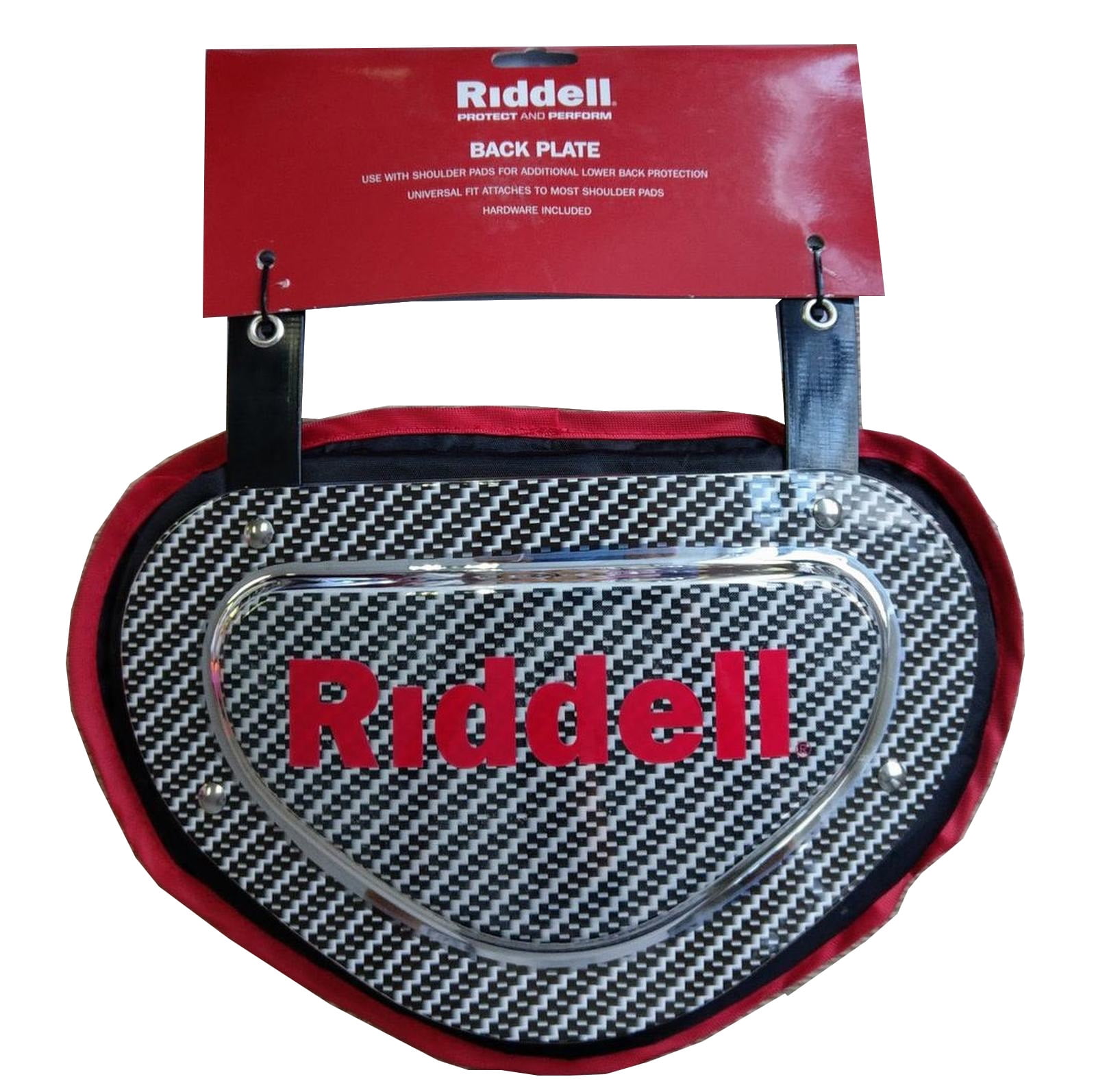 Riddell Deluxe Chrome Back Plate Universal Walmart