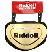 Riddell Gold Finish Back Plate, Universal