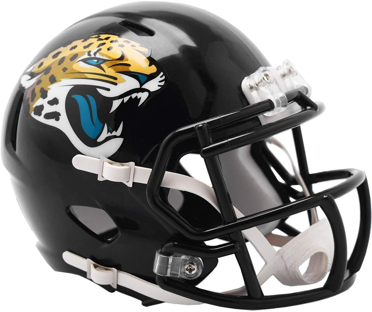 Jacksonville Jaguars RAVE Riddell Speed Mini NFL Football Helmet